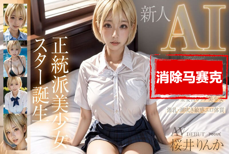 AIFOCS-002 【新人 AI】正统派 美少女明星诞生 金发H罩杯 樱井玲香 樱井玲香