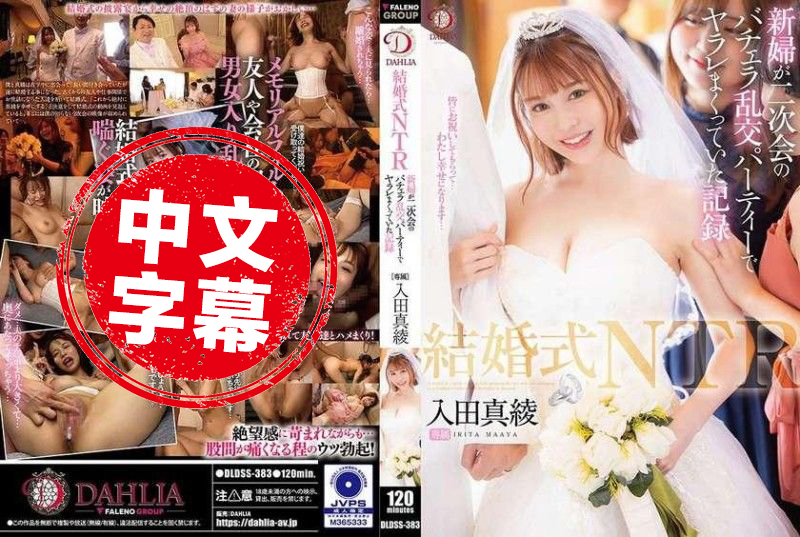 DLDSS-383 婚礼NTR 新娘在二次会的单身派对上被疯狂侵犯的记录 入田真绫 入田真绫